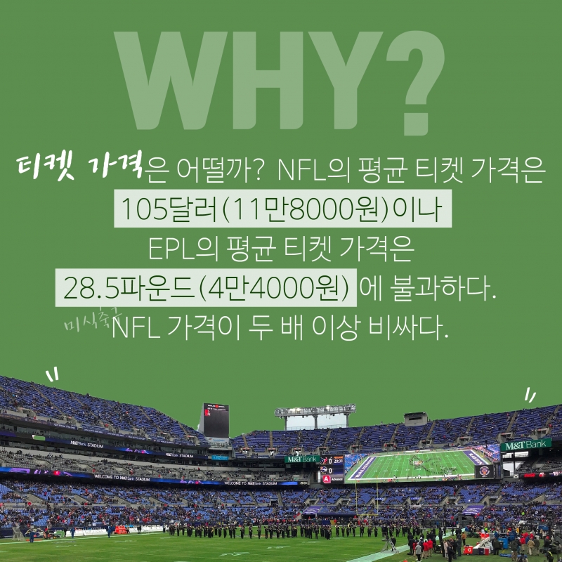 [숫자로 보는 스포츠] 인기많은 EPL,방송수익은  NFL이 앞선다?