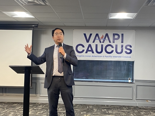 VAAPI CAUCUS 행사에 참여한 앤디 김 연방하원의원